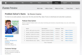 Problem Solver’s Rants now on iTunes!