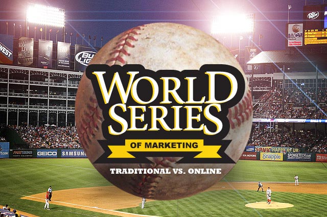 world series of marketing traditional vs online
