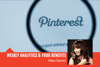 Weekly Pinterest Analytics & Your Benefit