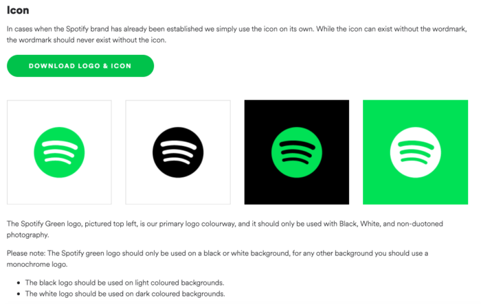 Iconography Spotify