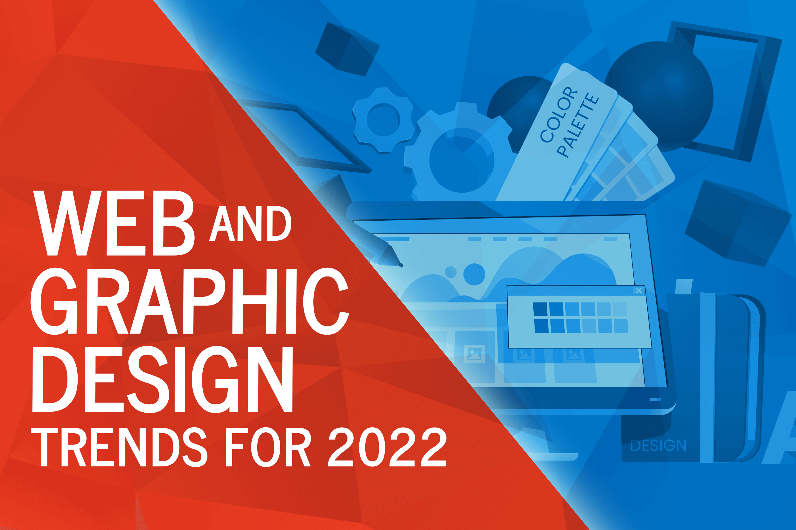 web and graphic design trends for 2022